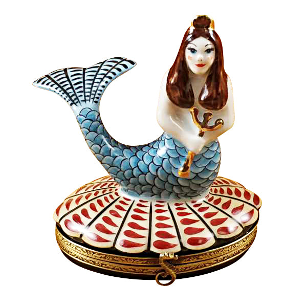 Load image into Gallery viewer, Rochard &quot;Mermaid&quot; Limoges Box
