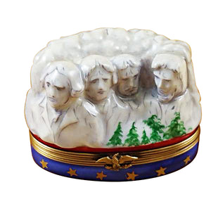Rochard "Mount Rushmore" Limoges Box