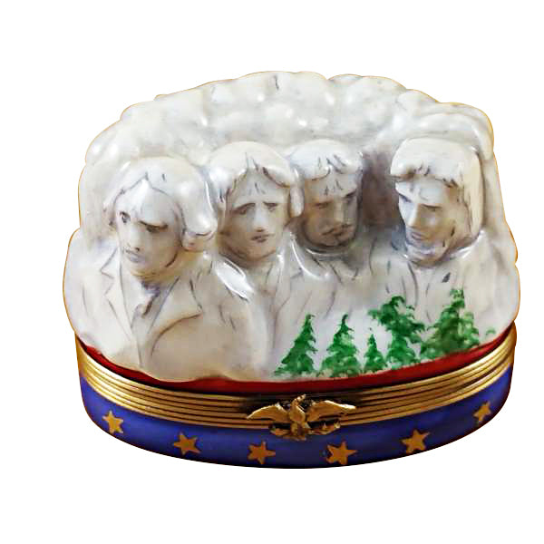 Load image into Gallery viewer, Rochard &quot;Mount Rushmore&quot; Limoges Box

