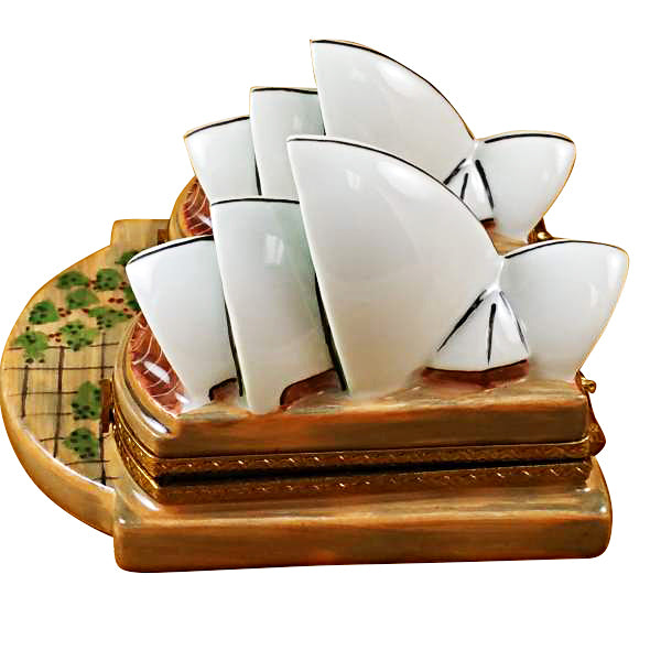 Load image into Gallery viewer, Rochard &quot;Sydney Opera House&quot; Limoges Box
