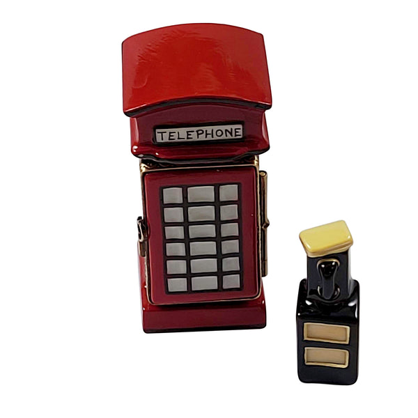 Load image into Gallery viewer, Rochard "British Phone Booth" Limoges Box
