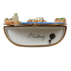 Rochard "Alcatraz with Brass Key" Limoges Box