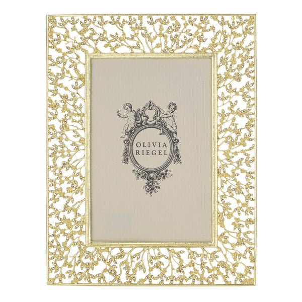 Load image into Gallery viewer, Olivia Riegel Gold Isadora 4&quot; x 6&quot; Frame
