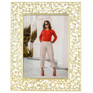 Olivia Riegel Gold Isadora 5" x 7" Frame