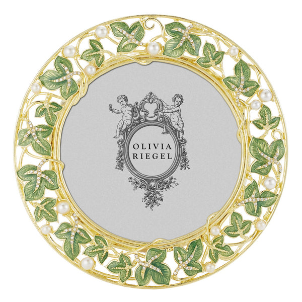 Load image into Gallery viewer, Olivia Riegel Ivy 4.5" Round Frame
