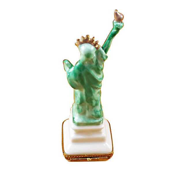 Load image into Gallery viewer, Rochard &quot;Statue of Liberty - White Base&quot; Limoges Box
