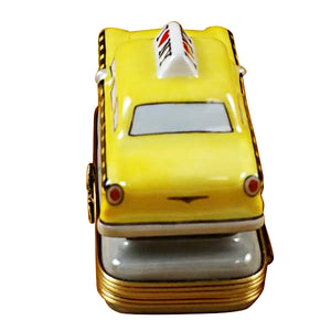 Rochard "Yellow Taxi - I Love New York" Limoges Box