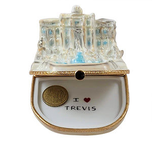 Rochard "Trevi Fountain - Rome, Italy" Limoges Box