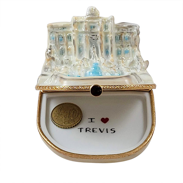 Load image into Gallery viewer, Rochard &quot;Trevi Fountain - Rome, Italy&quot; Limoges Box
