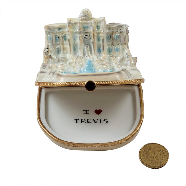 Load image into Gallery viewer, Rochard &quot;Trevi Fountain - Rome, Italy&quot; Limoges Box
