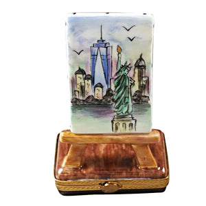 Rochard "Freedom Tower Easel" Limoges Box
