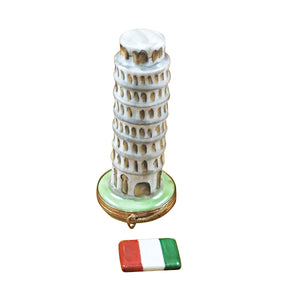 Rochard "Leaning Tower of Pisa" Limoges Box