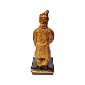 Rochard "Terracotta Solider-Standing" Limoges Box