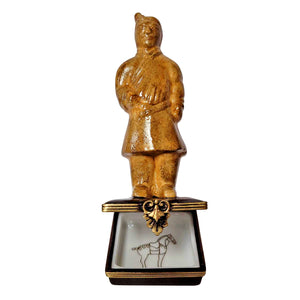 Rochard "Terracotta Solider-Standing" Limoges Box