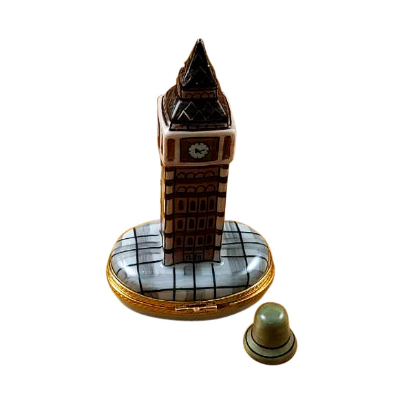 Load image into Gallery viewer, Rochard &quot;London Big Ben with Removable Bell&quot; Limoges Box
