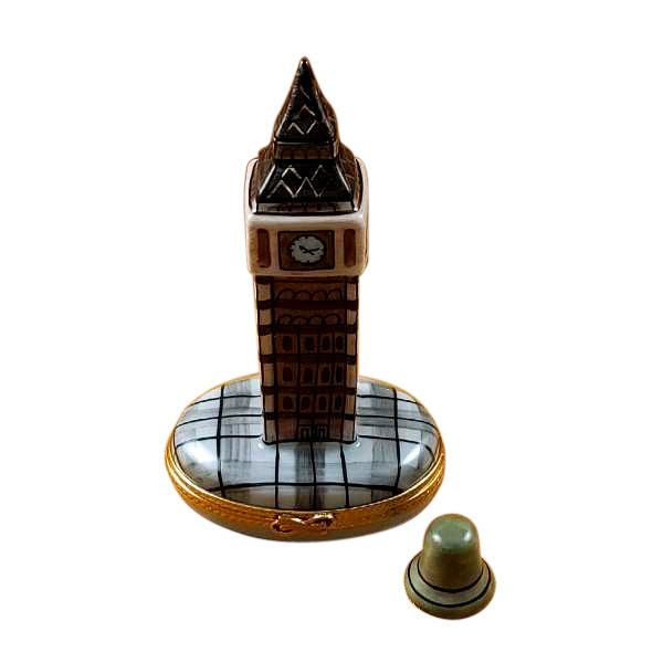 Load image into Gallery viewer, Rochard &quot;London Big Ben with Removable Bell&quot; Limoges Box
