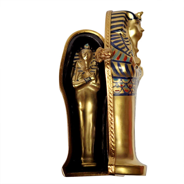 Load image into Gallery viewer, Rochard &quot;Sarcophagus with Mummy&quot; Limoges Box

