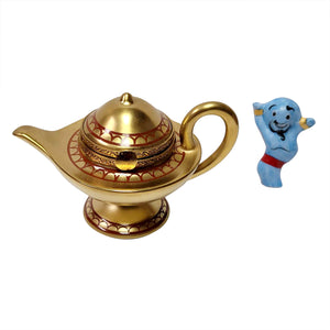 Rochard "Aladdin Lamp with Removable Aladdin" Limoges Box