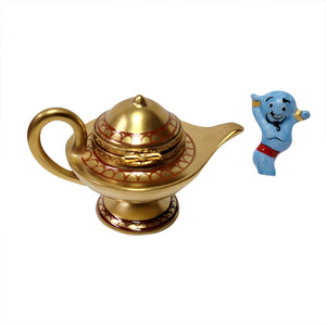 Rochard "Aladdin Lamp with Removable Aladdin" Limoges Box