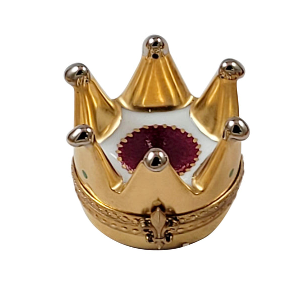 Load image into Gallery viewer, Rochard &quot;Small Crown&quot; Limoges Box
