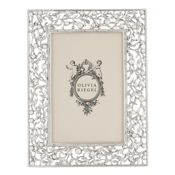 Load image into Gallery viewer, Olivia Riegel Silver Eleanor 4&quot; x 6&quot; Frame
