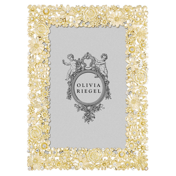 Load image into Gallery viewer, Olivia Riegel Gold Everleigh 4&quot; x 6&quot; Frame

