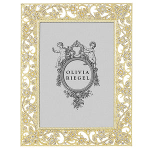 Olivia Riegel Gold Flora 5" x 7" Frame