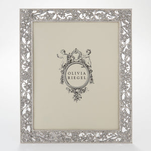 Olivia Riegel Silver Flora 8" x 10" Frame