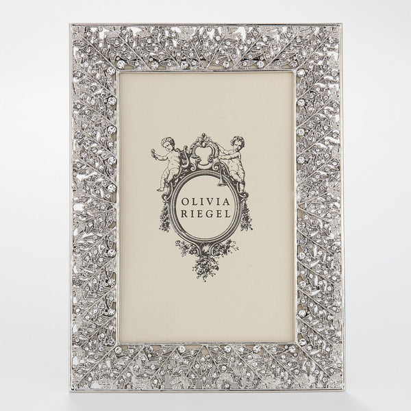 Load image into Gallery viewer, Olivia Riegel Silver Florence 4&quot; x 6&quot; Frame
