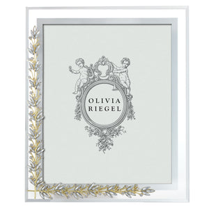Olivia Riegel Gold & Silver Laurel 8" x 10" Frame