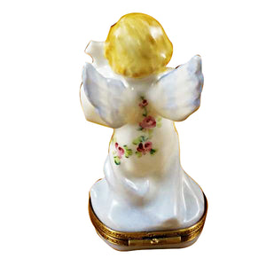 Rochard "Angel with Lyre" Limoges Box