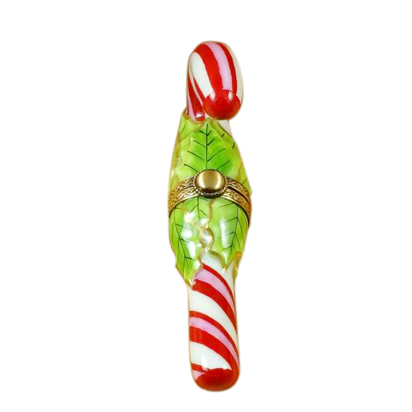Load image into Gallery viewer, Rochard &quot;Candy Cane&quot; Limoges Box
