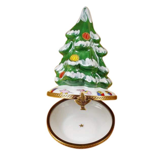 Load image into Gallery viewer, Rochard &quot;Christmas Tree&quot; Limoges Box
