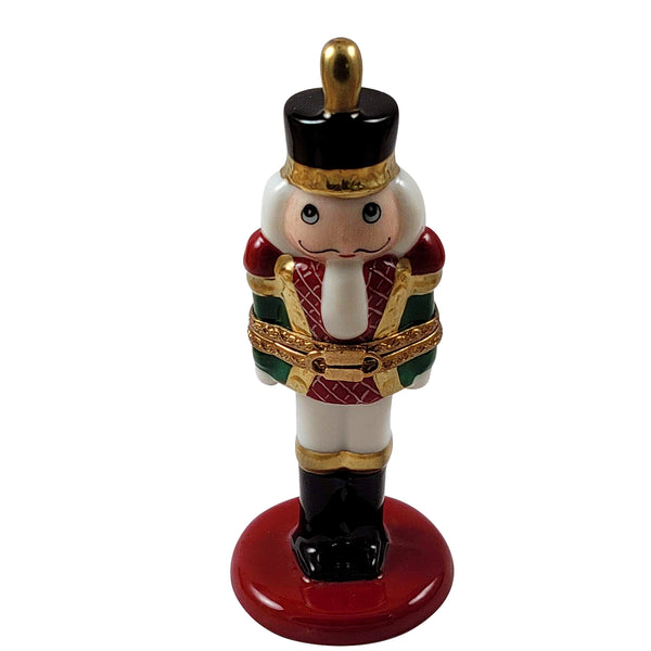 Load image into Gallery viewer, Rochard &quot;Nutcracker Hinged in Middle&quot; Limoges Box
