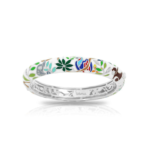 Load image into Gallery viewer, Belle Etoile Rainforest - Canopy Bangle - White
