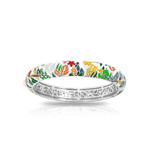 Belle Etoile Rainforest - Terrain Bangle - White