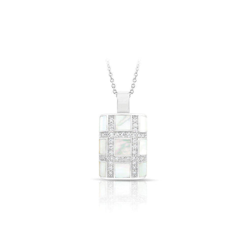 Belle Etoile Regal Mother-of-Pearl Pendant - White Mother-of-Pearl