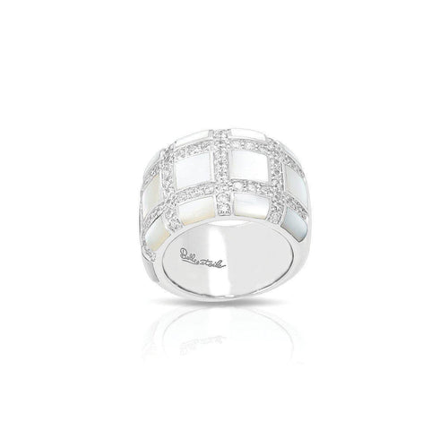 Belle Etoile Regal Mother-of-Pearl Ring - White Mother-of-Pearl