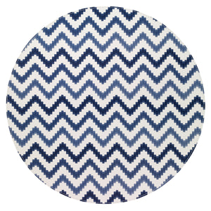 Bodrum Linens Ripple Round - Easy Care Placemats - Set of 4