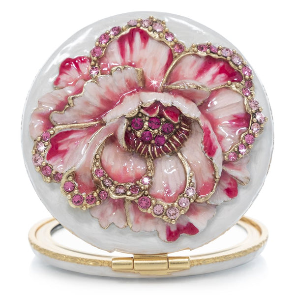 Load image into Gallery viewer, Jay Strongwater Peony Compact

