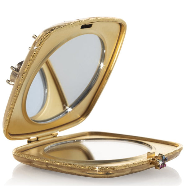 Load image into Gallery viewer, Jay Strongwater Luella Square Jeweled Compact
