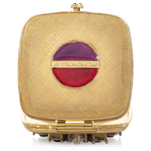 Jay Strongwater Luella Square Jeweled Compact
