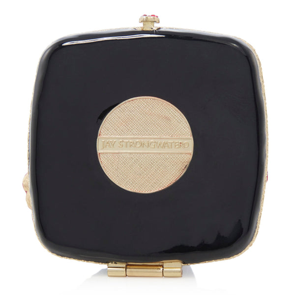 Load image into Gallery viewer, Jay Strongwater Freya Poppy Compact
