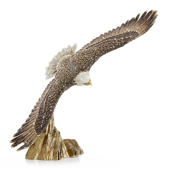 Load image into Gallery viewer, Jay Strongwater Franklin Soaring Eagle Figurine
