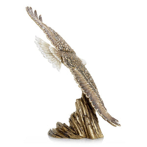 Jay Strongwater Franklin Soaring Eagle Figurine