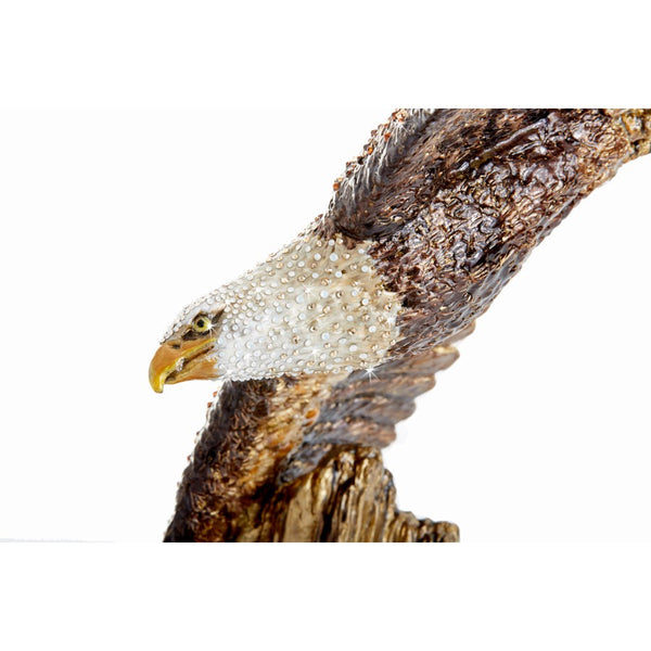 Load image into Gallery viewer, Jay Strongwater Franklin Soaring Eagle Figurine
