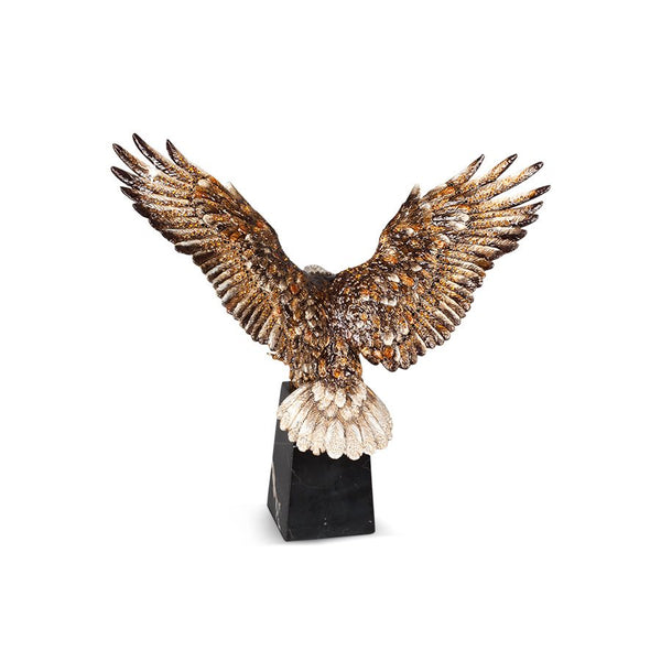 Load image into Gallery viewer, Jay Strongwater Washington Grand Eagle Figurine - Natural

