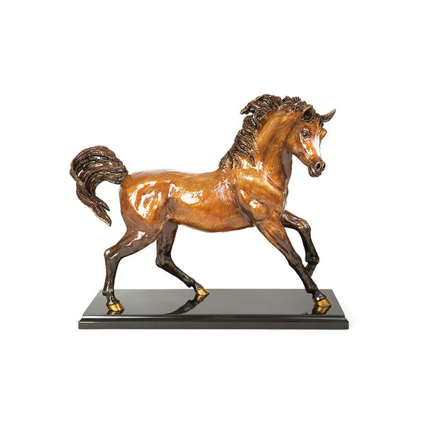 Load image into Gallery viewer, Jay Strongwater Ashab Arabian Horse Figurine
