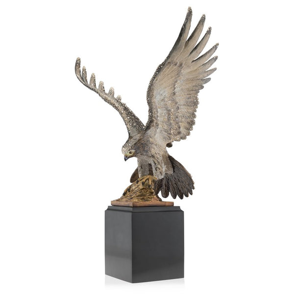 Load image into Gallery viewer, Jay Strongwater Baldwin Falcon Figurine
