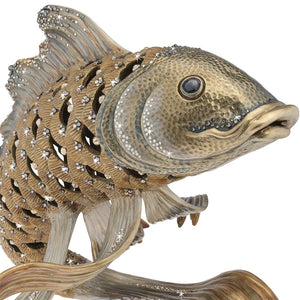 Jay Strongwater Asagi Koi Fish Figurine